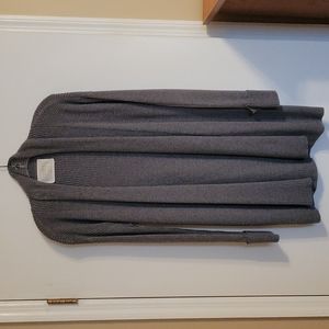 EUC Loft Lounge long open front cardigan